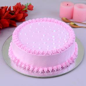 Exotic Strawberry Delight Cake