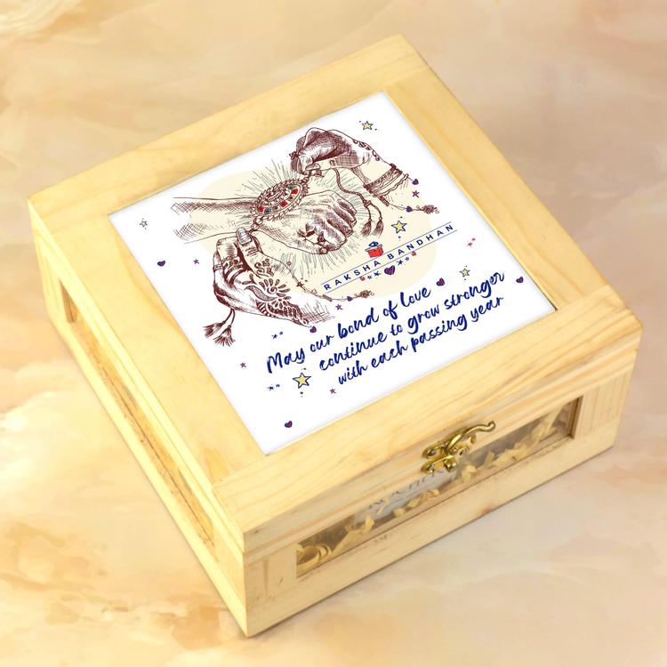 Transparent Wooden Gift Box