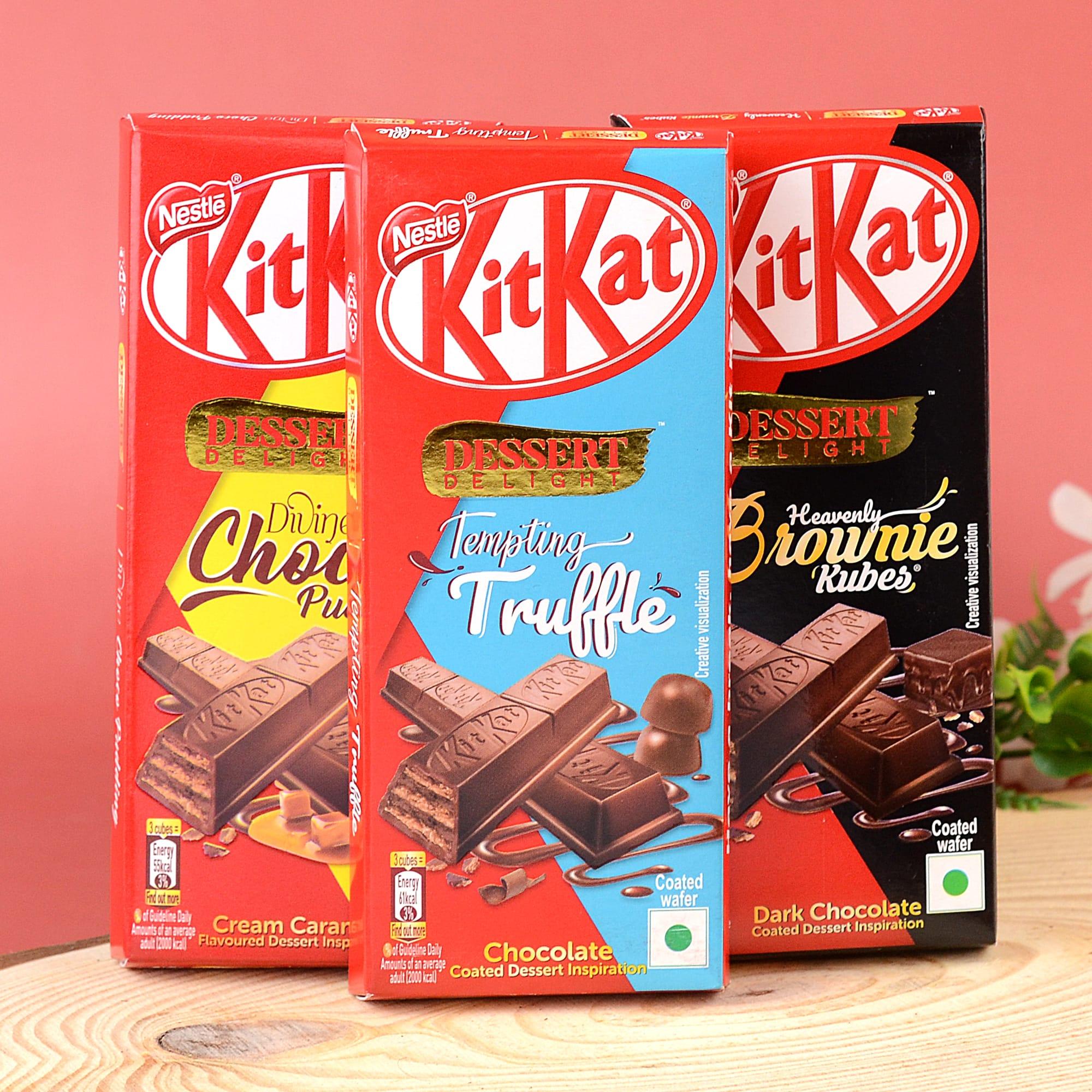 KitKat in 3 Flavours