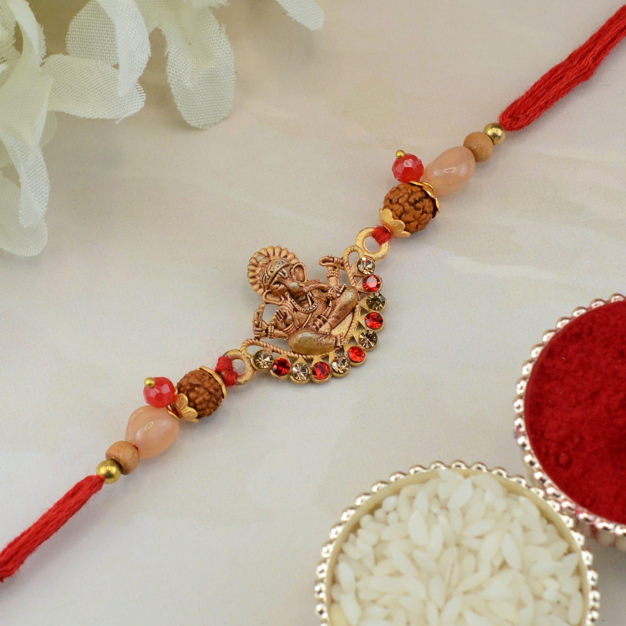 Glorious Ganesh Rakhi | Rakhi to Patna