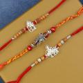 Simple Divine Rakhi Set