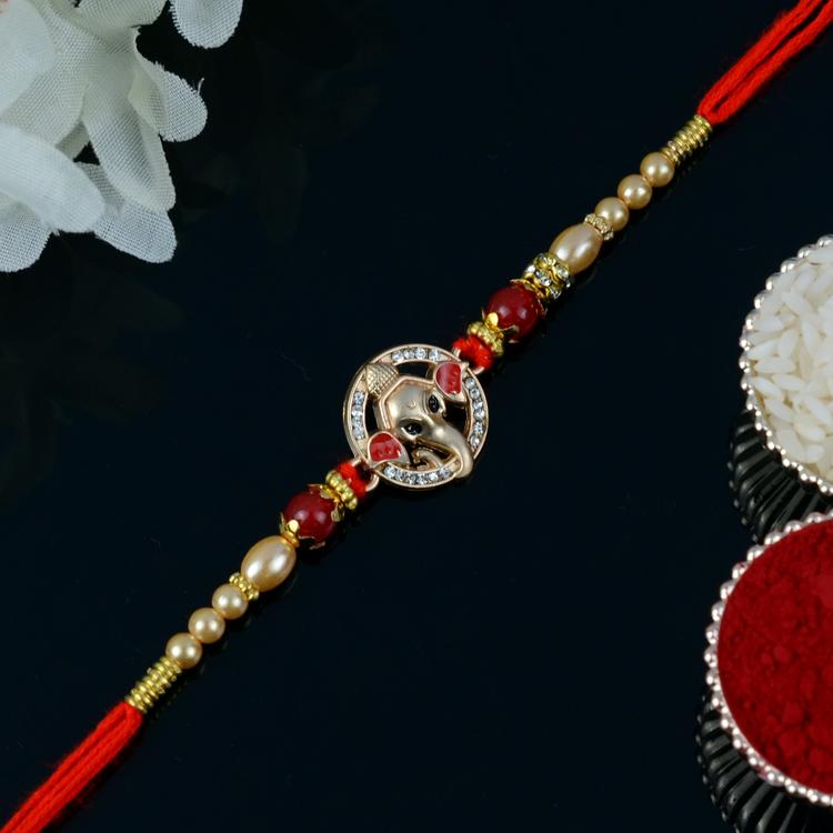 Ganesh in a Ring Rakhi