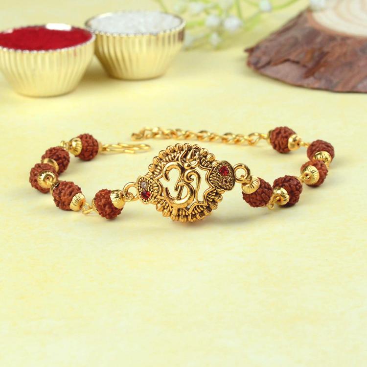 Tri-Om Rurdaksh Chain Rakhi TJ725