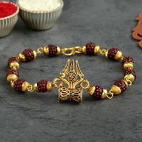 Shivji Symbols Bracelet Rakhi