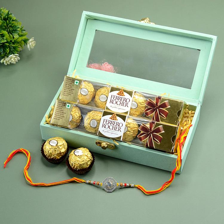 Chocolate Delight Rakhi Hamper