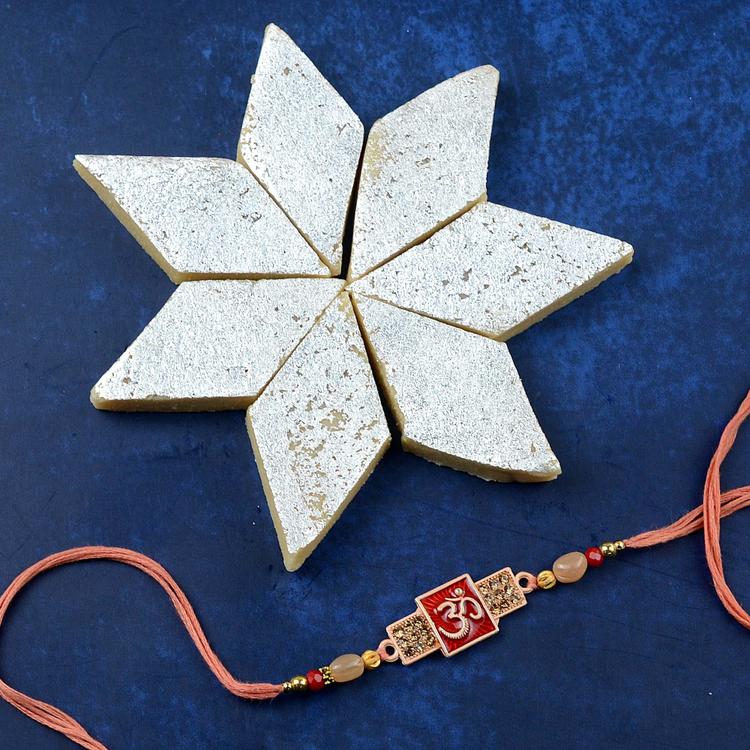 Rakhi & Kaju Barfi Combo