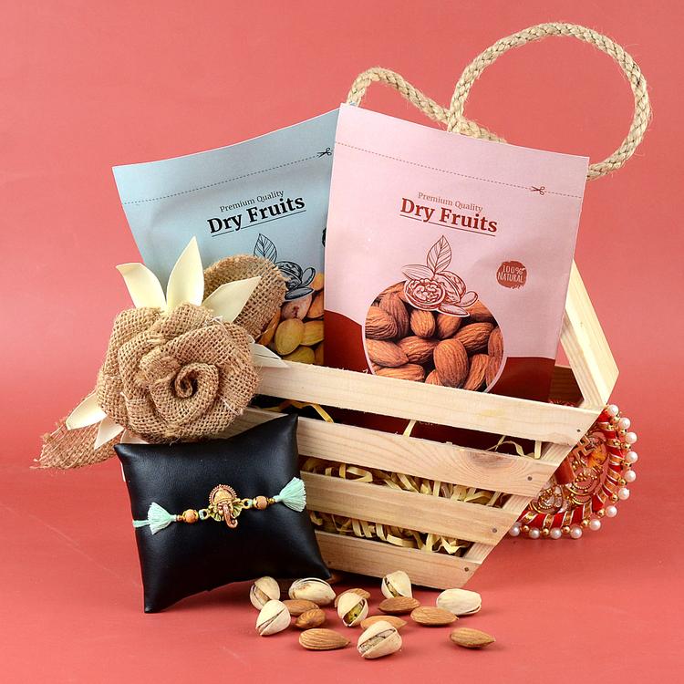 Rakhi Dry Fruits Basket