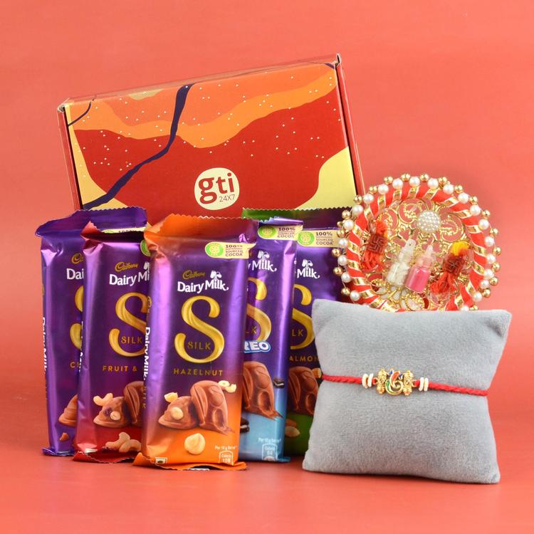 Rakhi & Cadbury Silk Combo