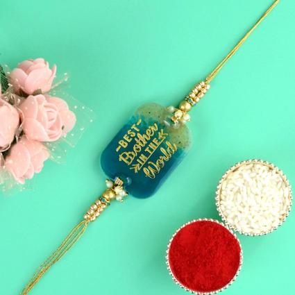 Best Brother Resin Rakhi