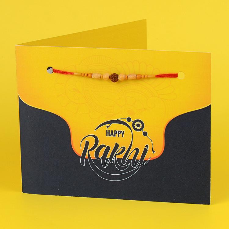 Unique Personalized Rakhi Card