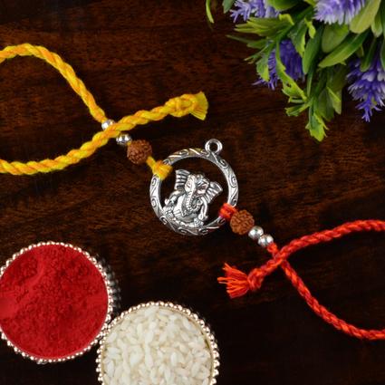 Ganesh in Ring Rakhi