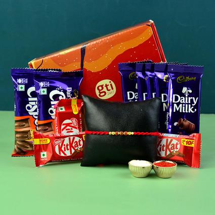 Rakhi & Choco Treats Combo