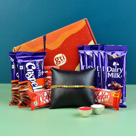 Rakhi & Choco Treats Combo