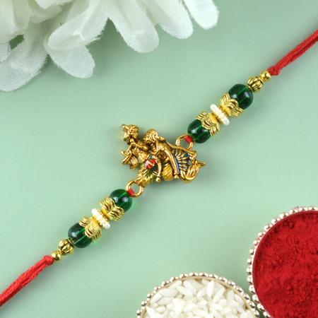  Designer Radha Krishna Rakhi