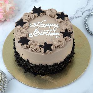 Choco Star Birthday Cake - 1Kg Choco Star Birthday Cake - 1Kg