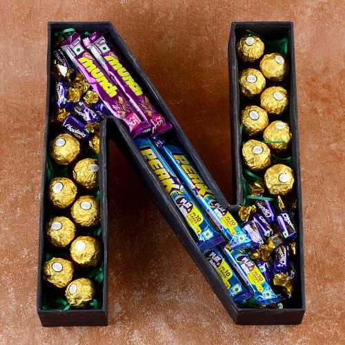 N-Shaped Chocolate Hamper