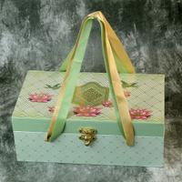 Sea-Green Square Gift Box