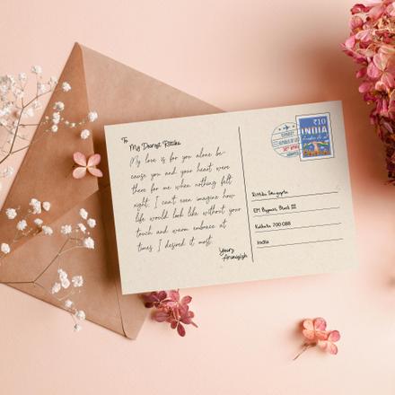 Unique Personalized Postcard