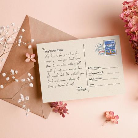 Unique Personalized Postcard