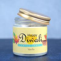 Diwali Vanilla Scented Candle