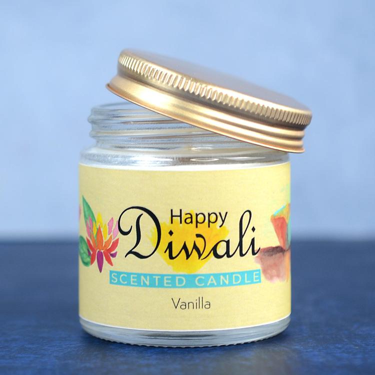 Diwali Vanilla Scented Candle