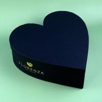 Heart Shaped Black Florenza Box