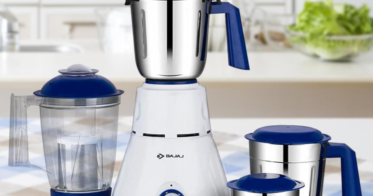 Bajaj Rex 750W Mixer Grinder Kitchen Appliances