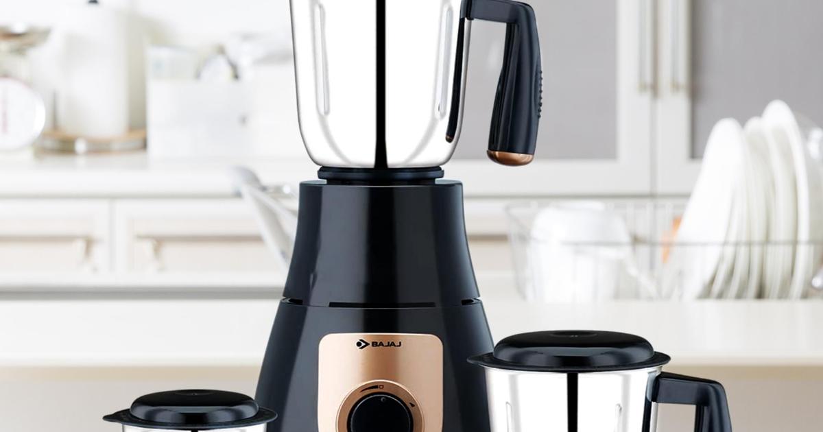 Bajaj GX3701 Mixer Grinder Kitchen Appliances