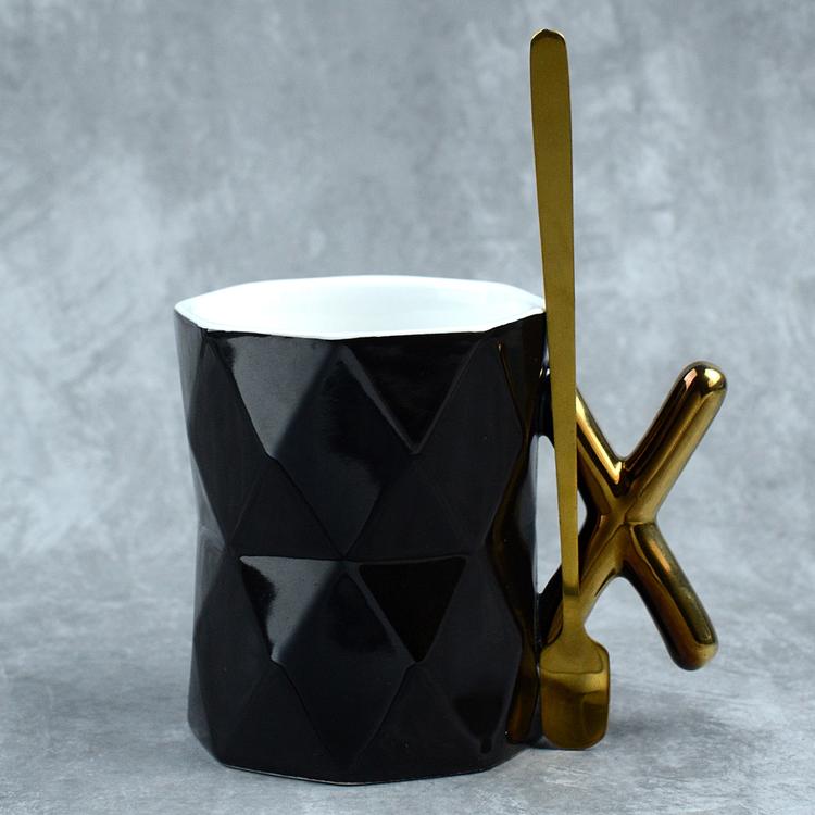 Designer Black Mug