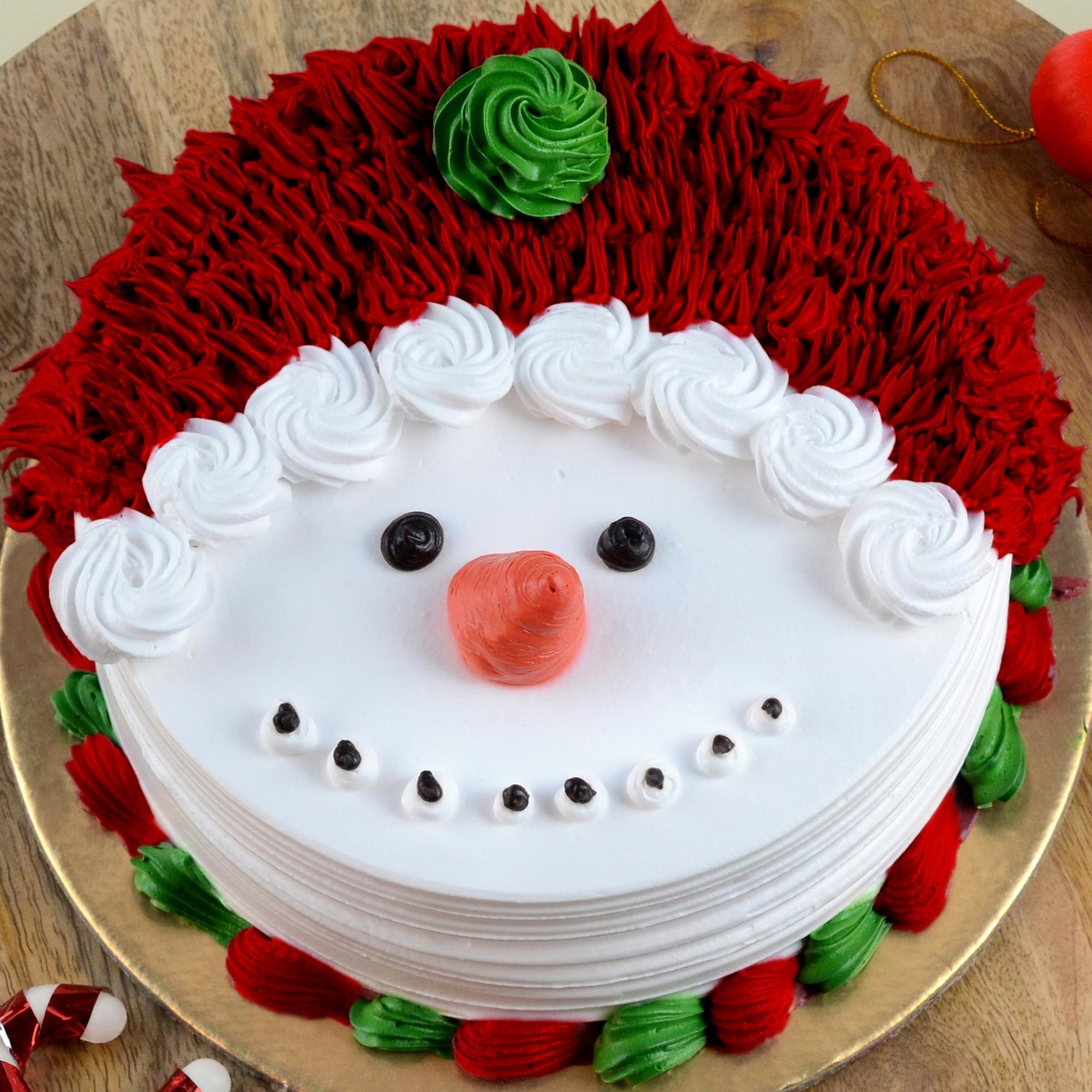 Snowman Christmas Cake - 1 Kg