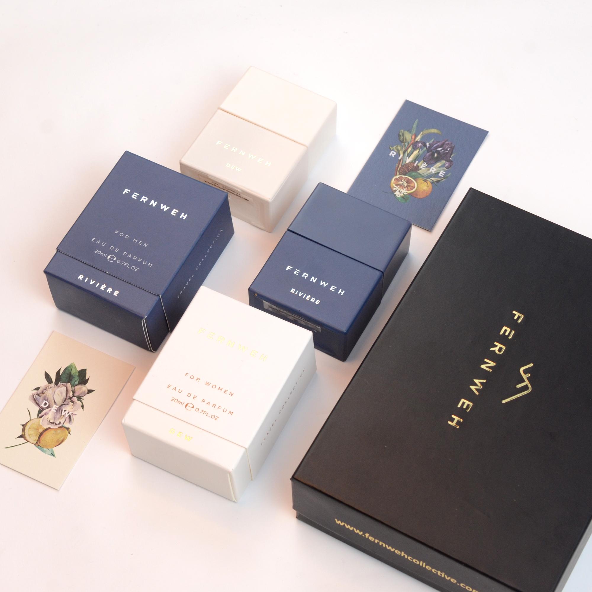 Fernweh Couple Perfume Set, Perfumes on Anniversary