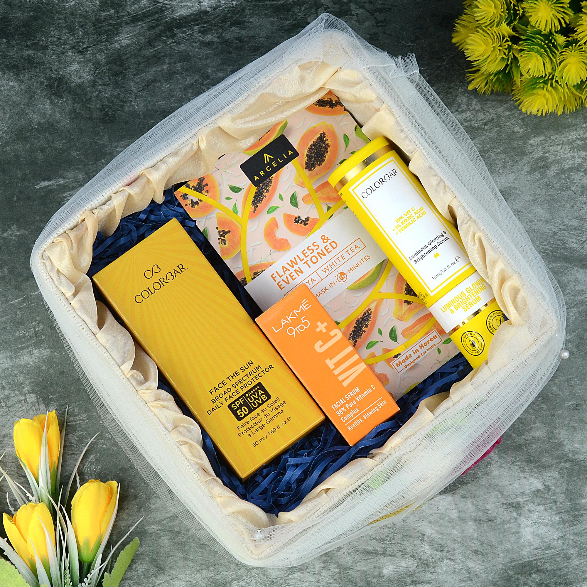 The Bright Yellow Gift Basket, Exclusive Gift Hampers