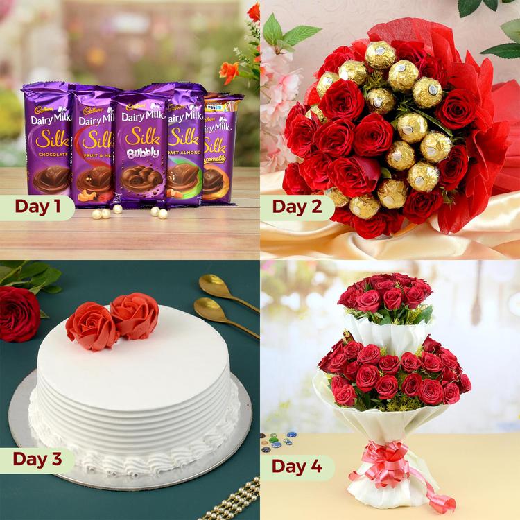 Flowers, Cakes and Chocolates Serenades