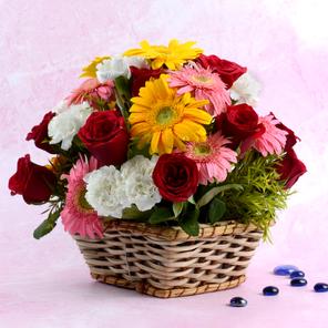 Blooms in a Basket Blooms in a Basket