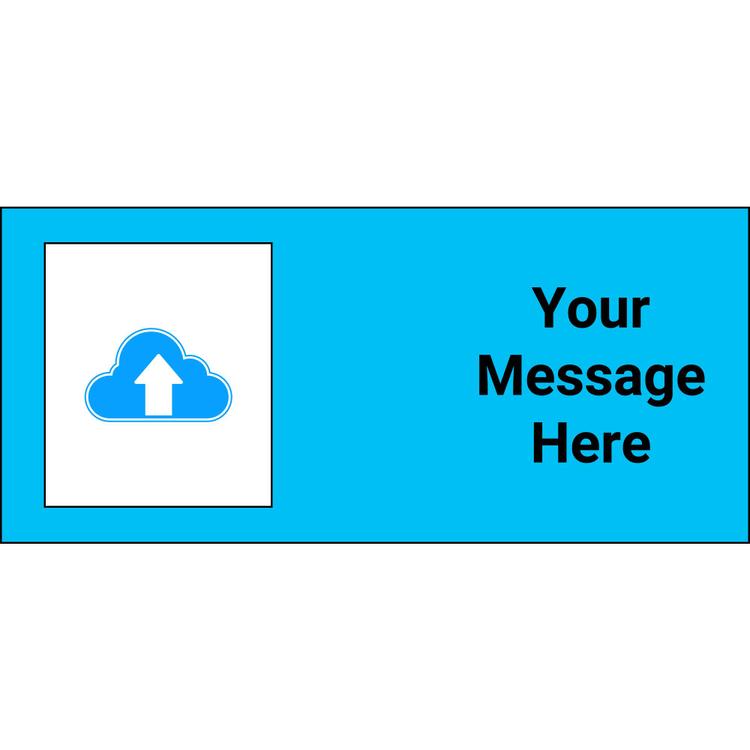 Inner Light Blue Personalised Mug - Design