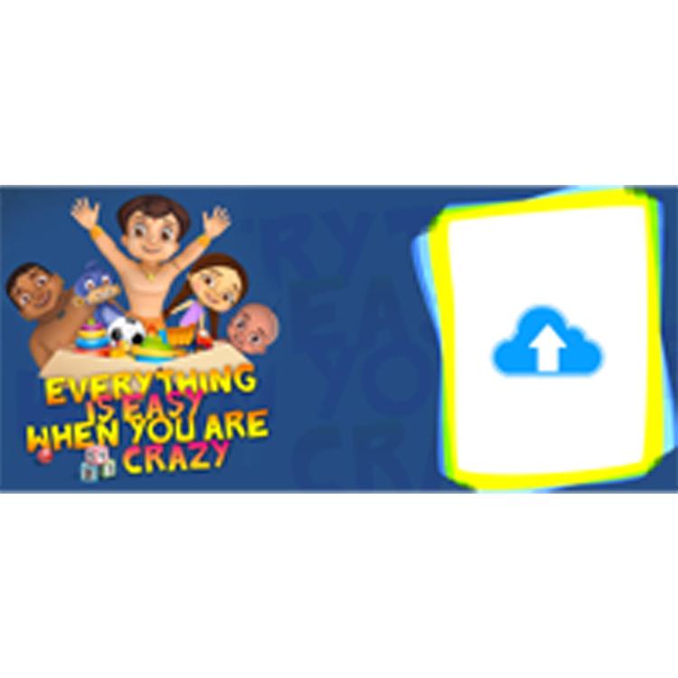 Blue Kids Personalized Mug - Design