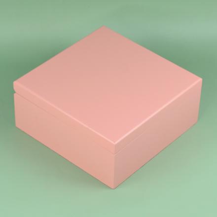 Pink Wooden Box