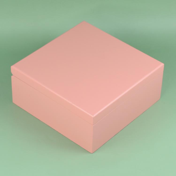 Pink Wooden Box 