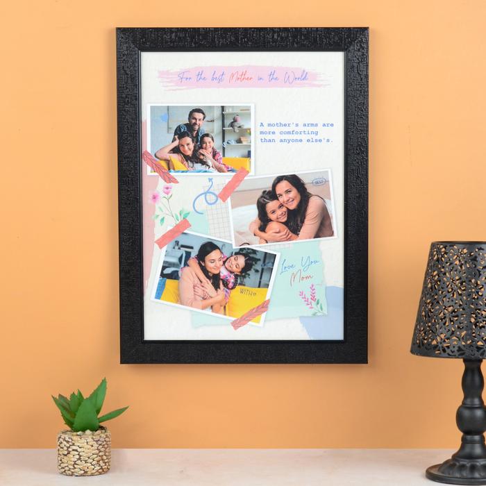 Personalized Love you Mom Frame