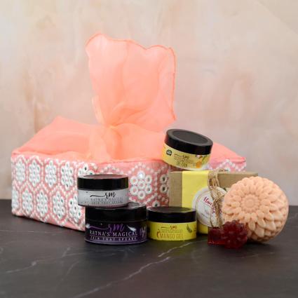 Organic Skincare Essentials Basket
