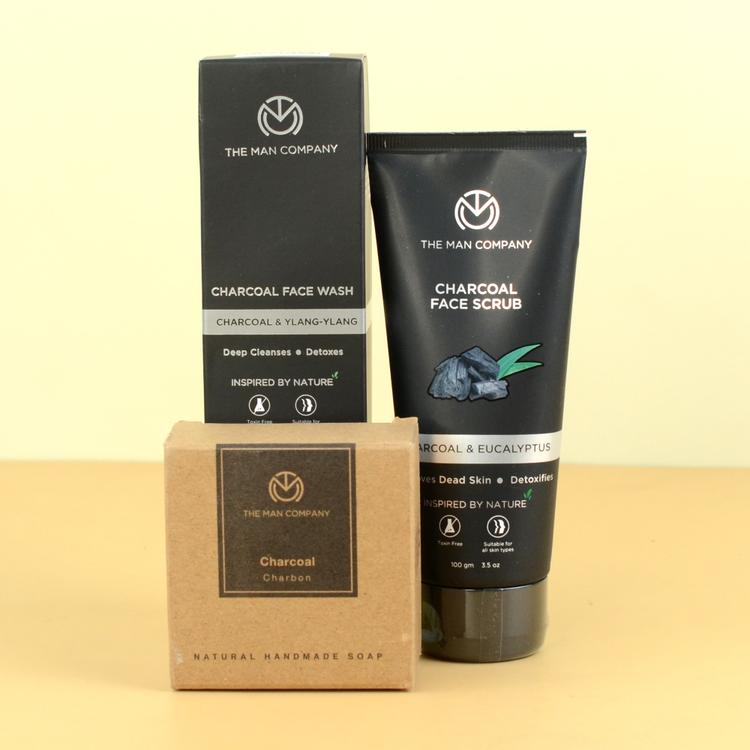 Charcoal Skincare Set