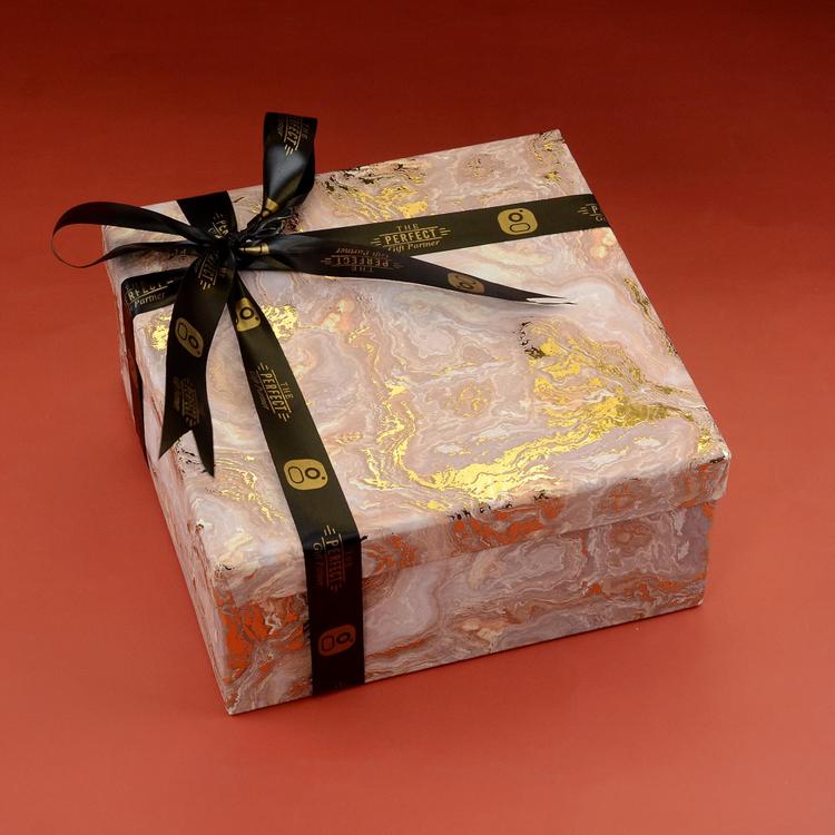 Pink Marble Box