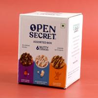 Open Secret Assorted Box 6 Nutty Cookies 75g
