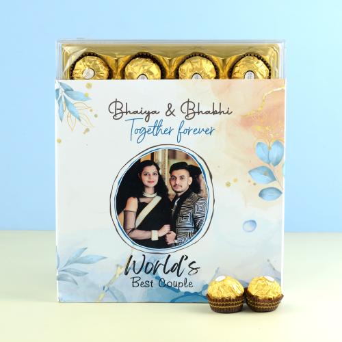 Personalized Bhaiya Bhabhi Ferrero Rocher