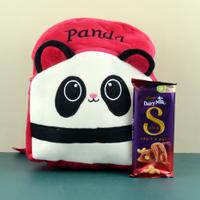 Panda Bag & Chocolate Combo
