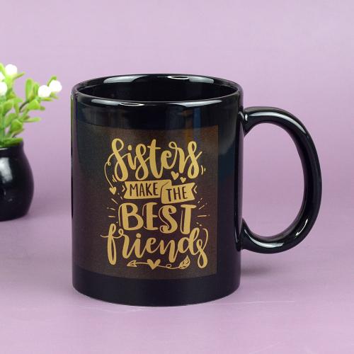 Best Sister Black Mug