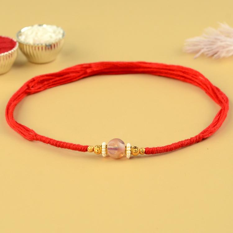 Glass Bead Dori Rakhi