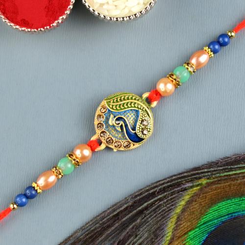 Mini Peacock Rakhi