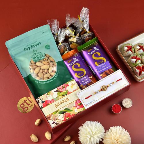 Sweet Treats Rakhi Hamper