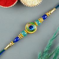 Peacock Resin Rakhi